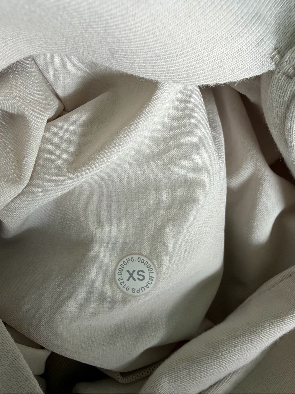 Lululemon Scuba Pullover Hoodie XS Cream White - Picture 7 of 7